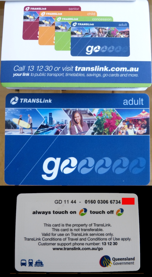 The Translink Go Card Sperling Goes Down Under